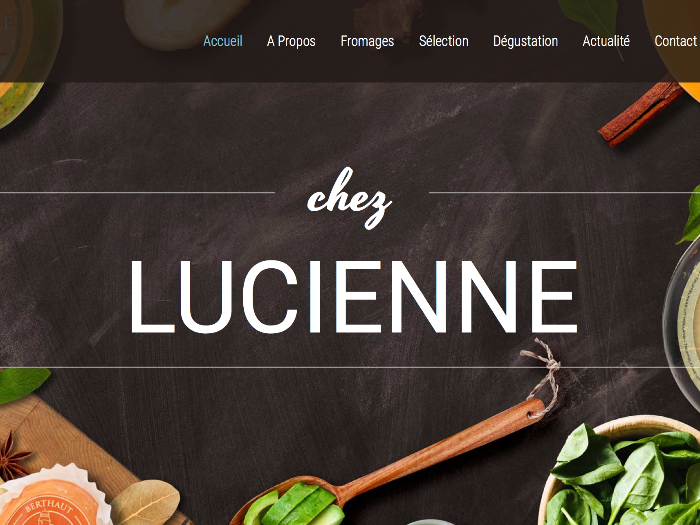 image site web Chez Lucienne